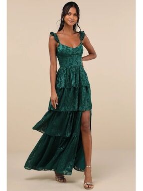 lulus green velvet wrap dress Emerald Green Velvet Bustier Maxi Dress | Womens | Medium (Available in L) | 100% Polyester | Lulus